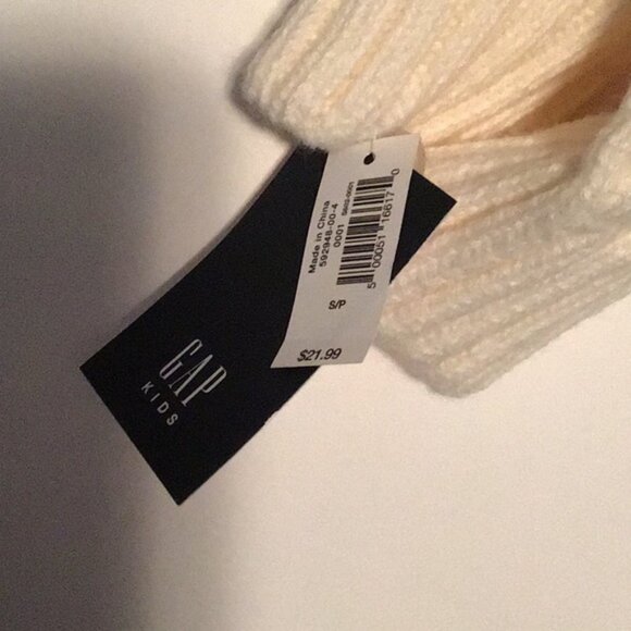 GAP Cable Touch Screen Gloves Off White - Picture 3 of 5